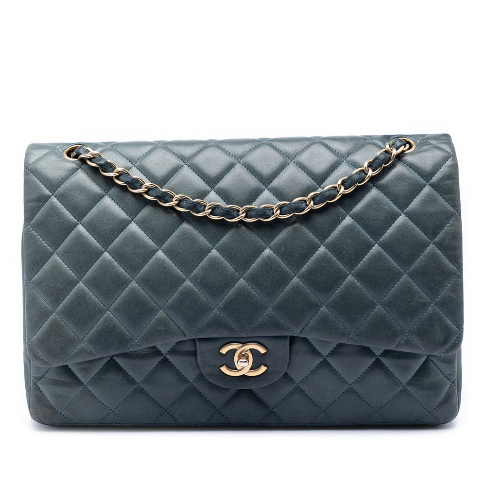 Pre-Loved Chanel Maxi Classic Lambskin Single Flap